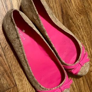 Kate Spade cork flats- size 8